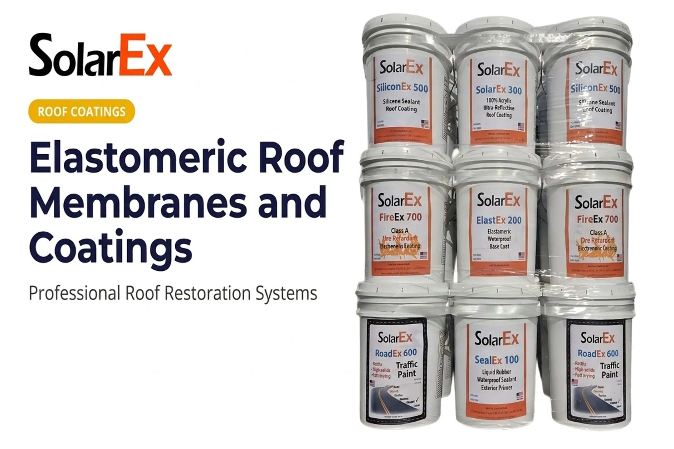 Elastomeric Roof Membranes and Coatings