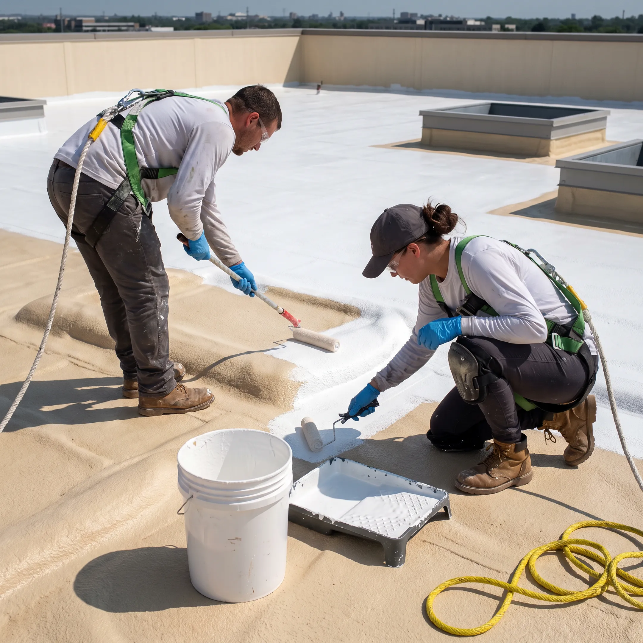 Spray Polyurethane Foam (SPF) Roofing