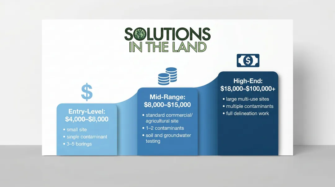 Three-tier Phase 2 ESA cost ranges from entry-level to high-end investigations