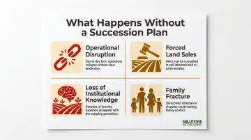 Four consequences of unplanned farm succession operational disruption to family fracture