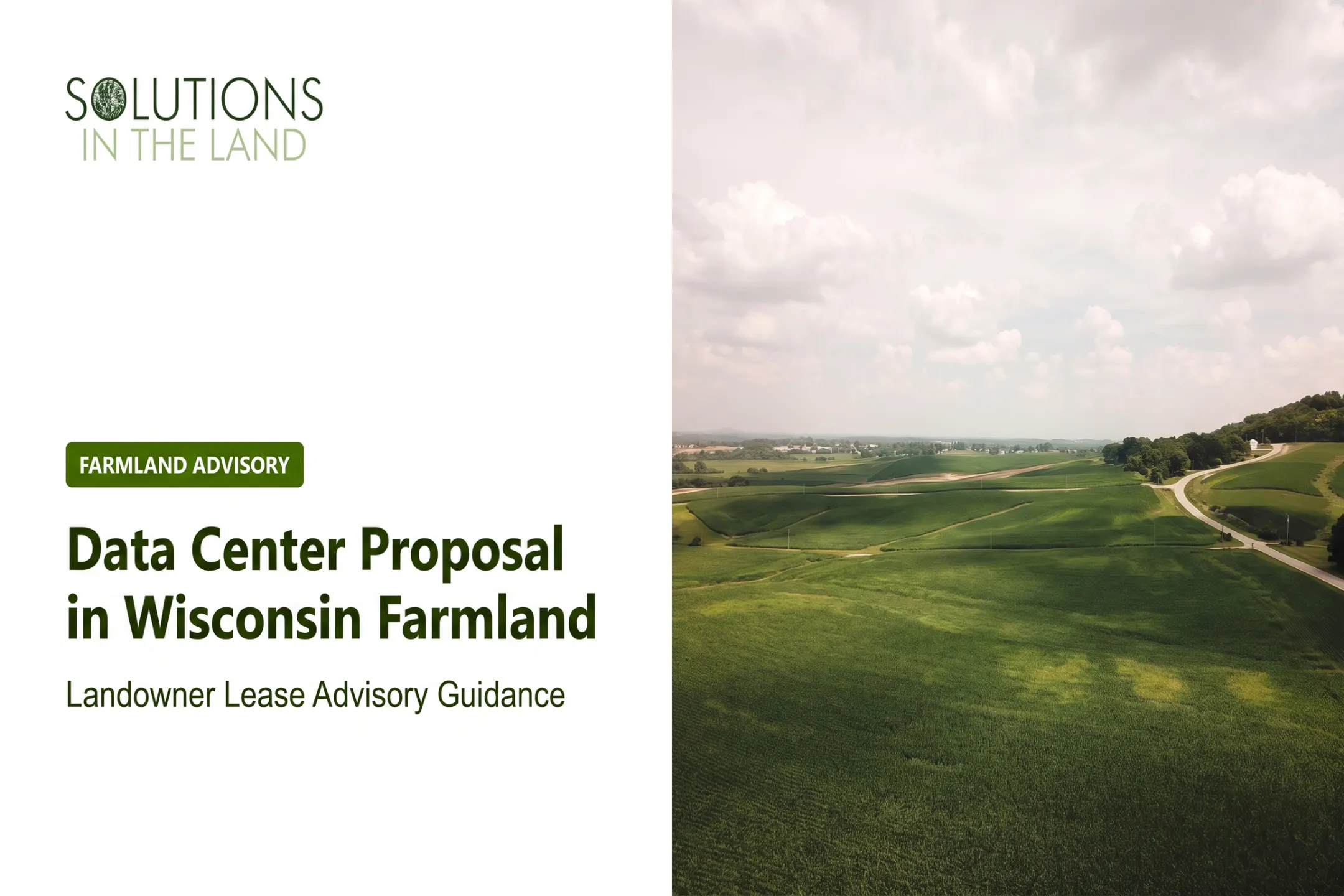 Data Center Proposal in Wisconsin Farmland