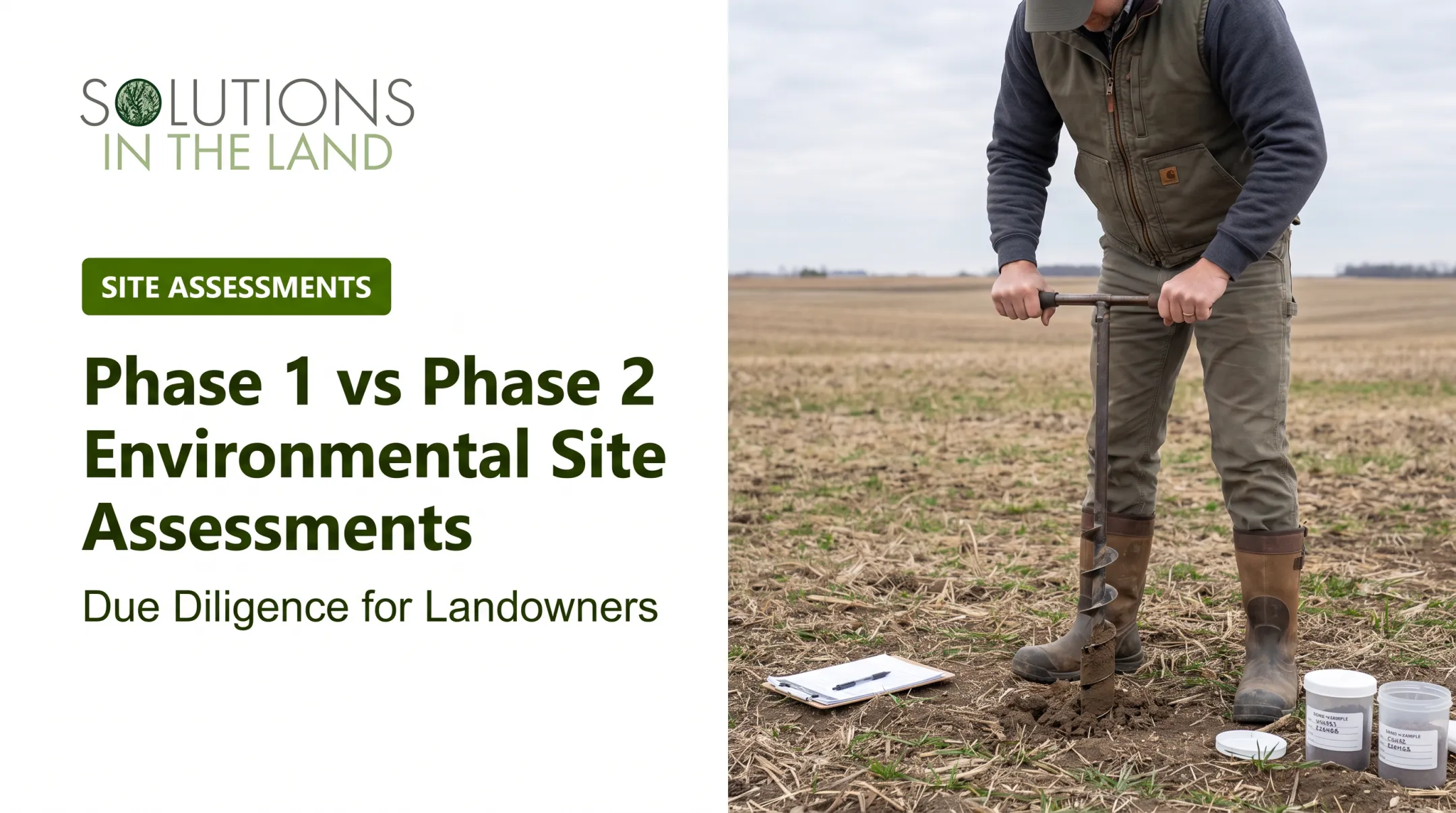 Phase 1 vs Phase 2 Environmental Site Assessments