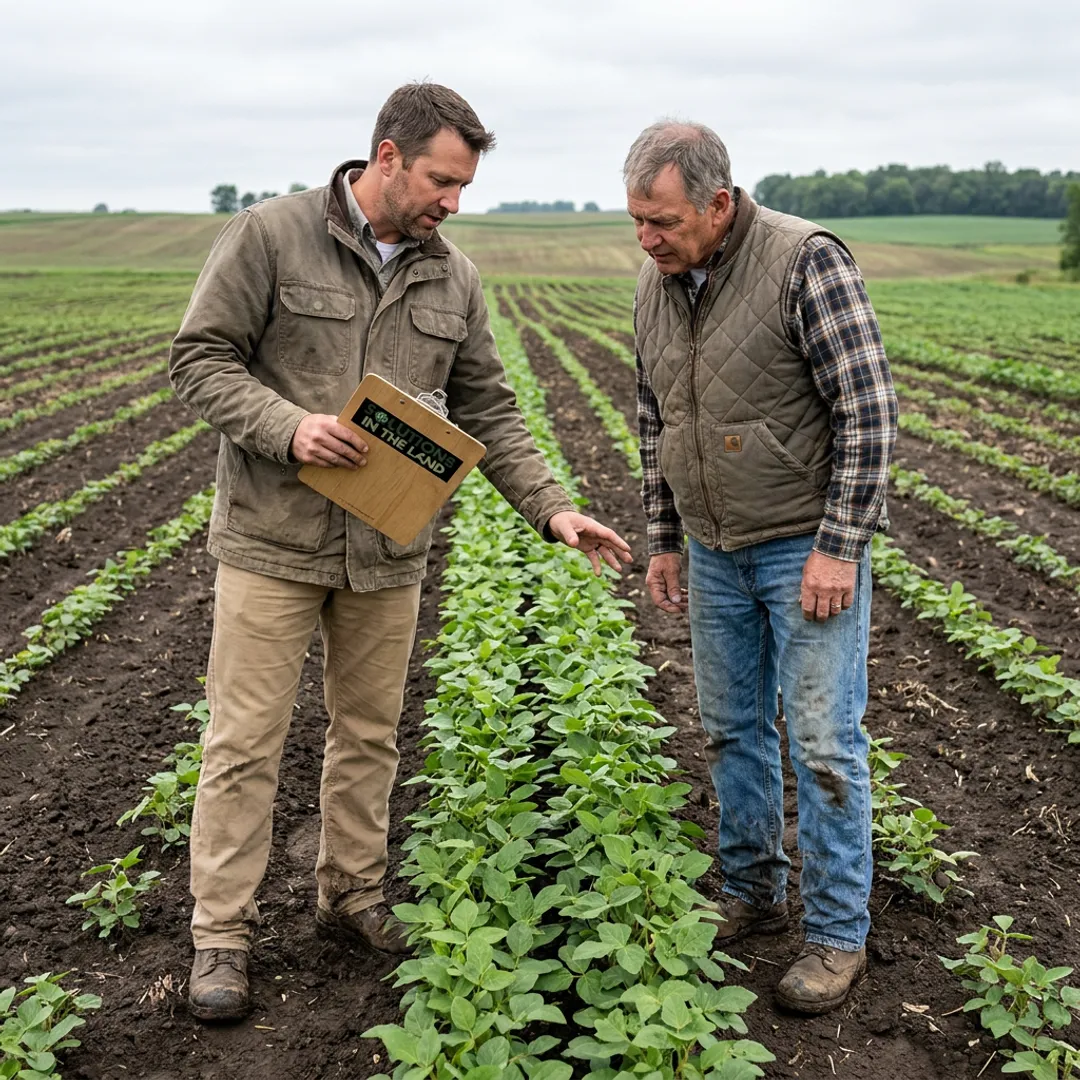Soil restoration planning in an agricultural field