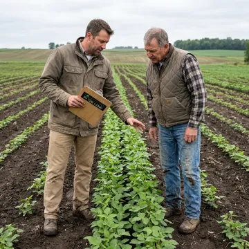 Soil restoration planning in an agricultural field