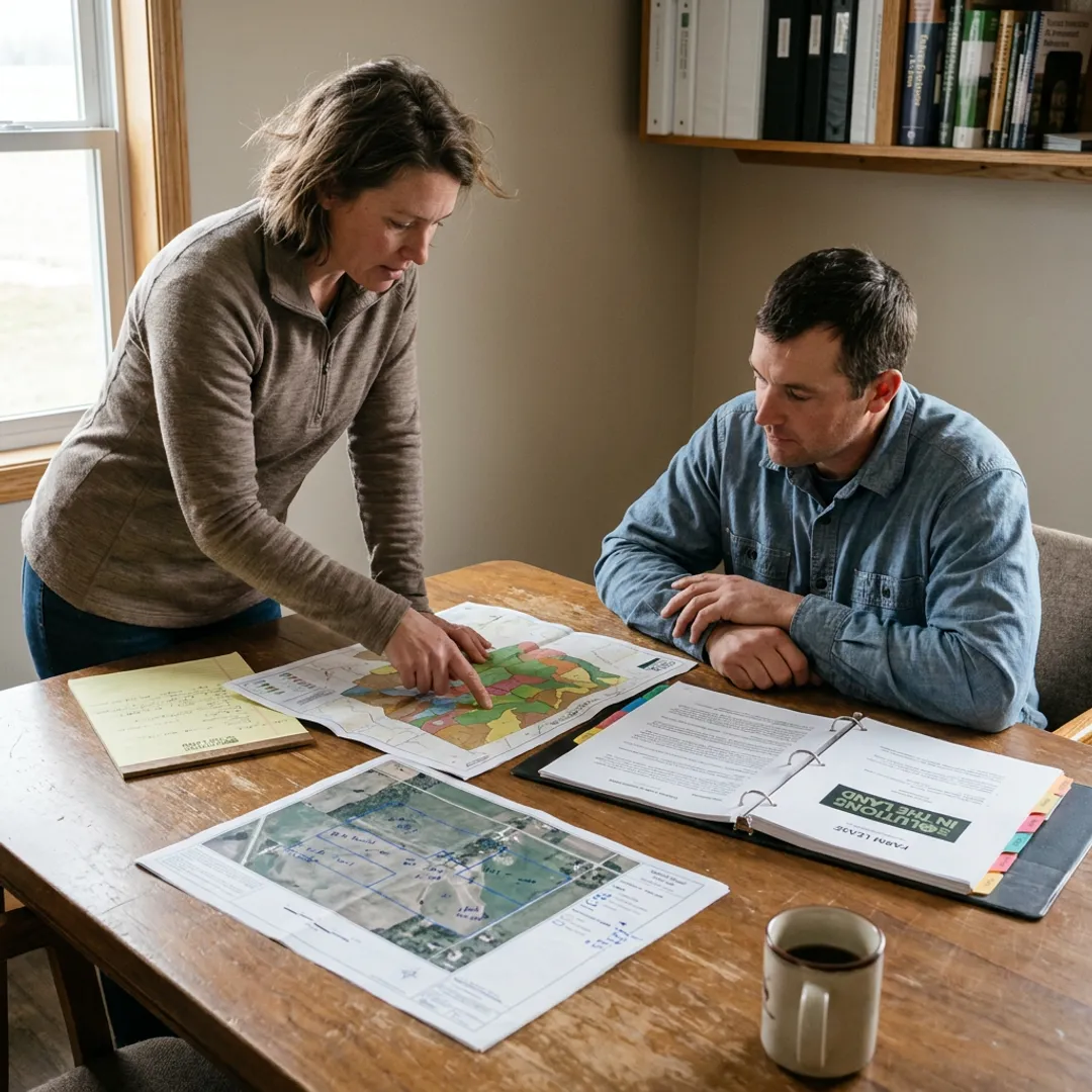 Land stewardship planning meeting