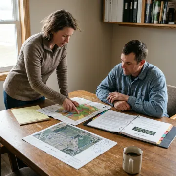 Land stewardship planning meeting