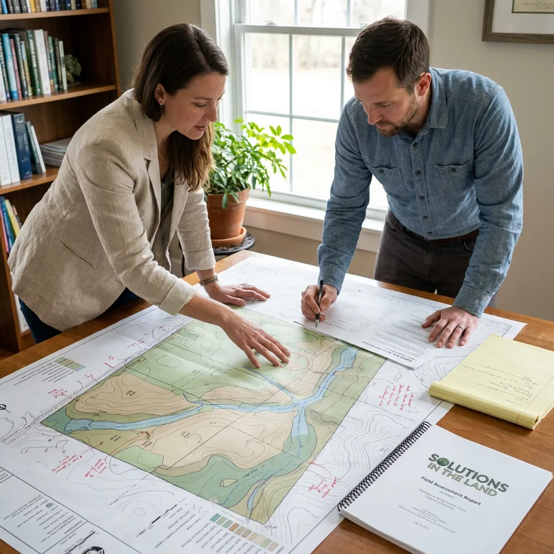 Land use planning documents and site maps