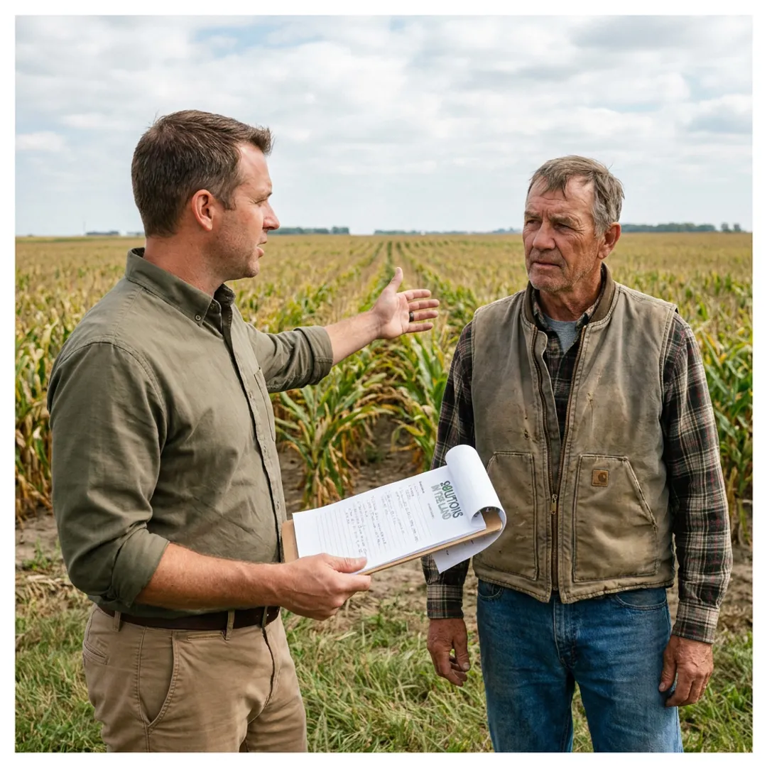 Soil health planning discussion on working farmland