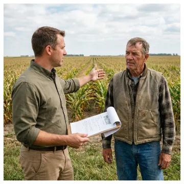 Soil health planning discussion on working farmland