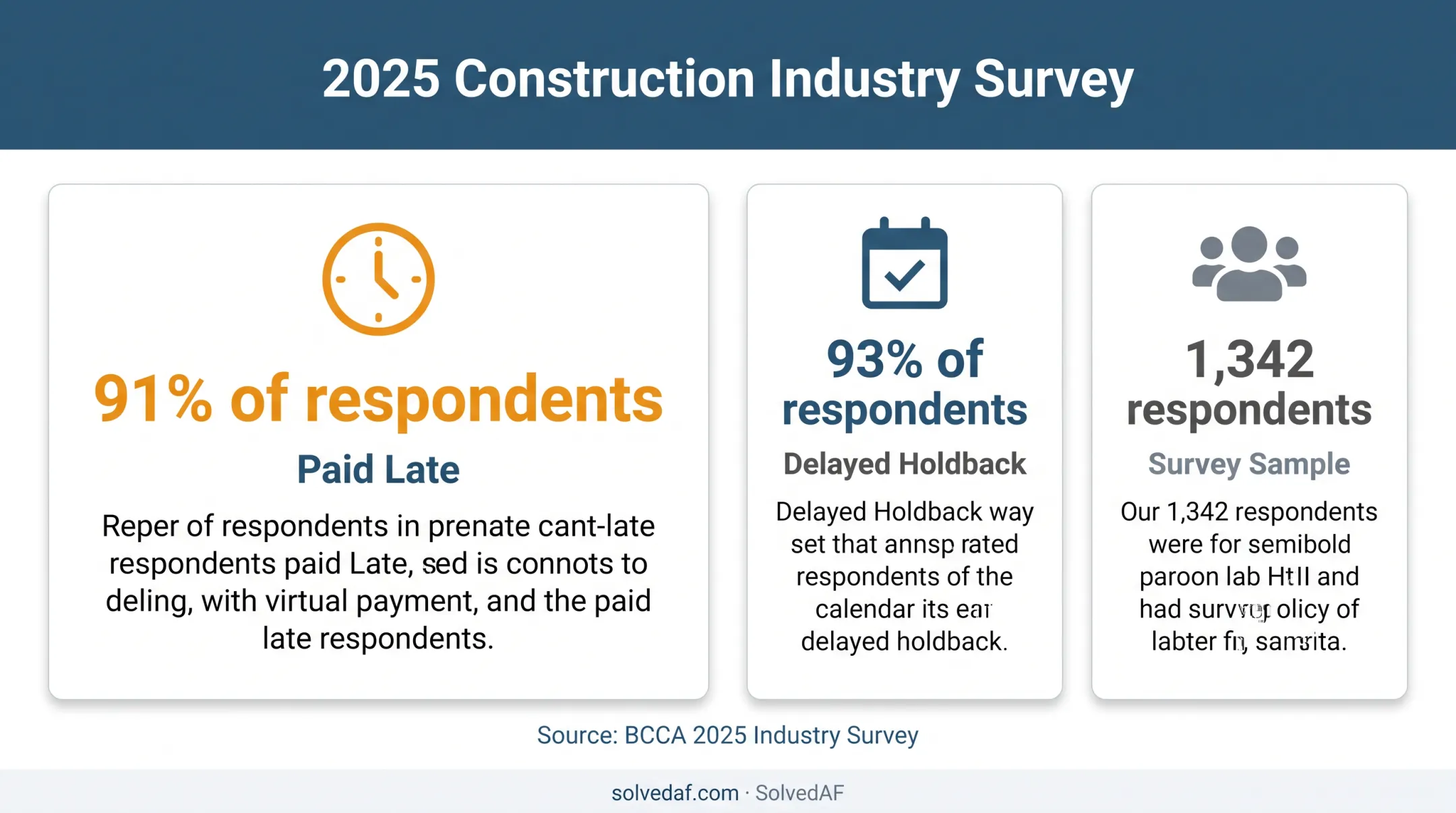 2025 Canadian construction payment delay statistics for subcontractors