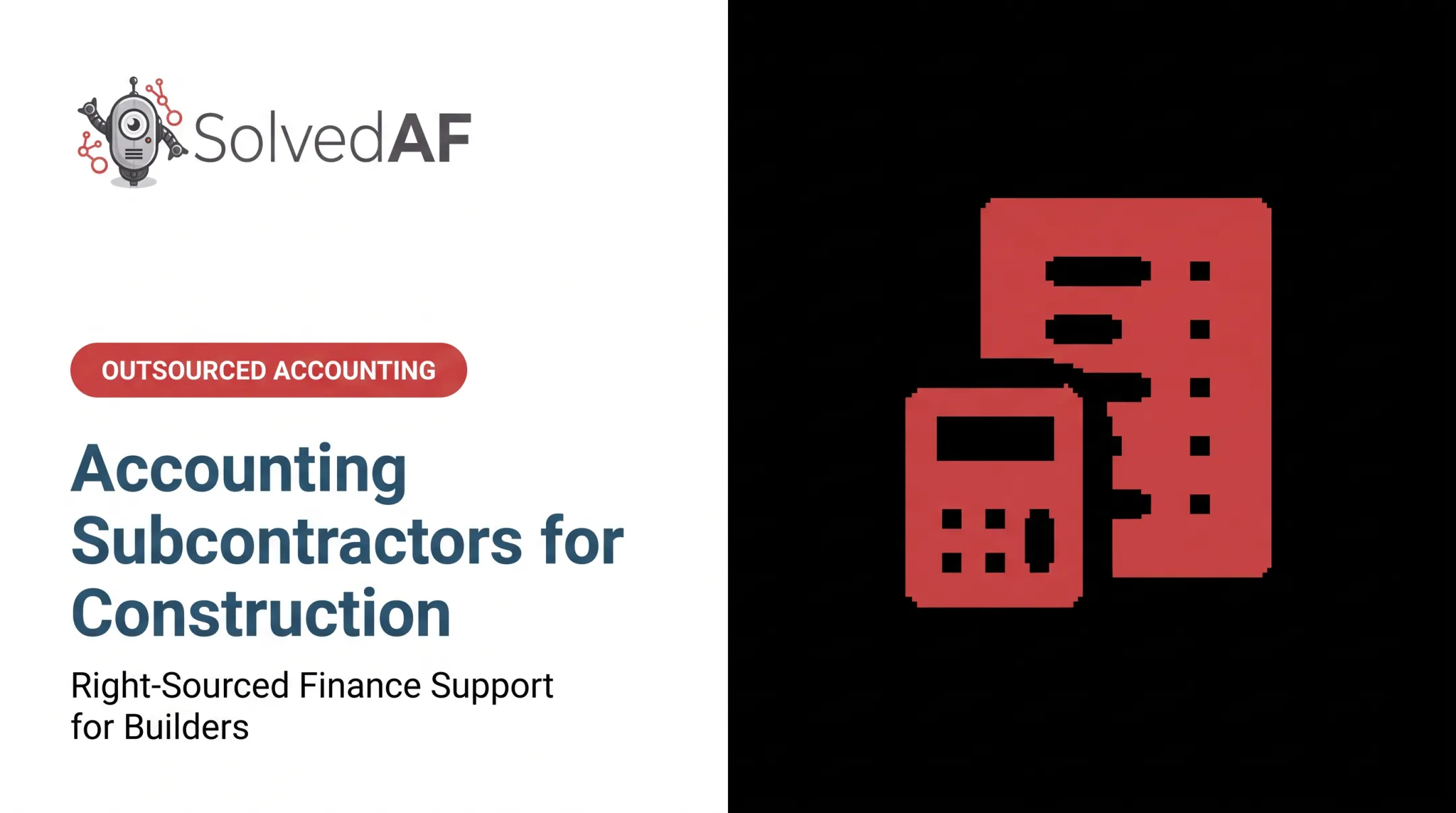 Accounting Subcontractors for Construction