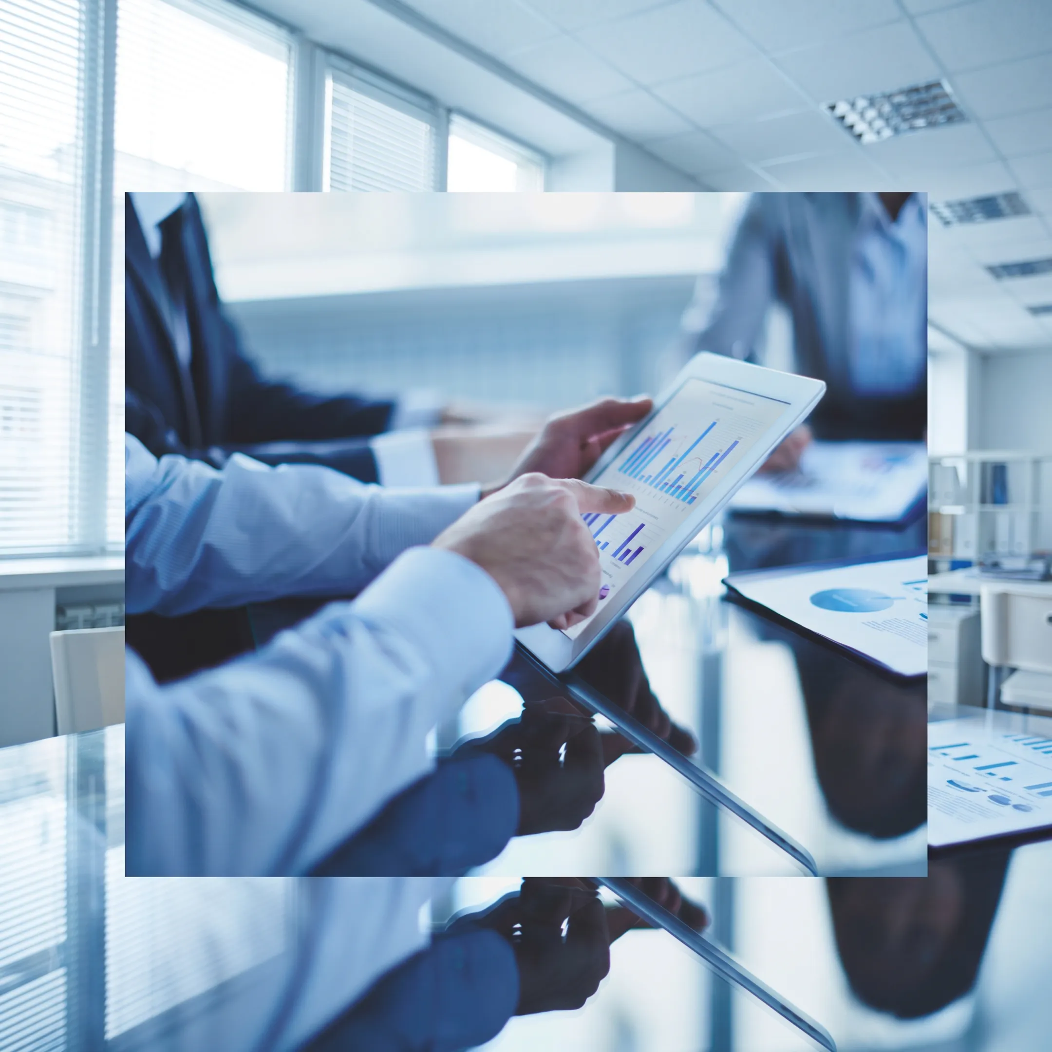 IT staffing professionals collaborating on technology delivery for a growing business