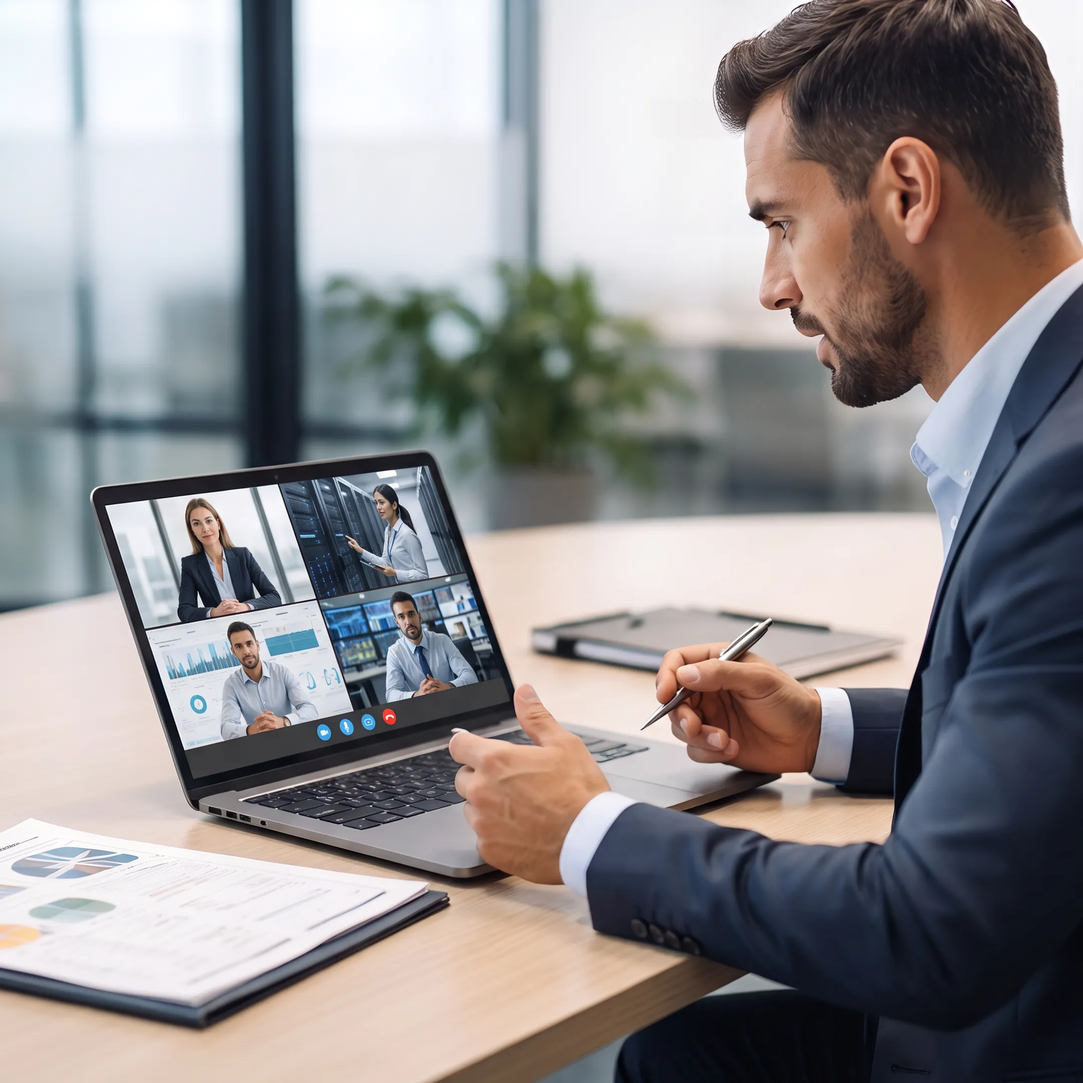 Virtual operations team supporting business growth