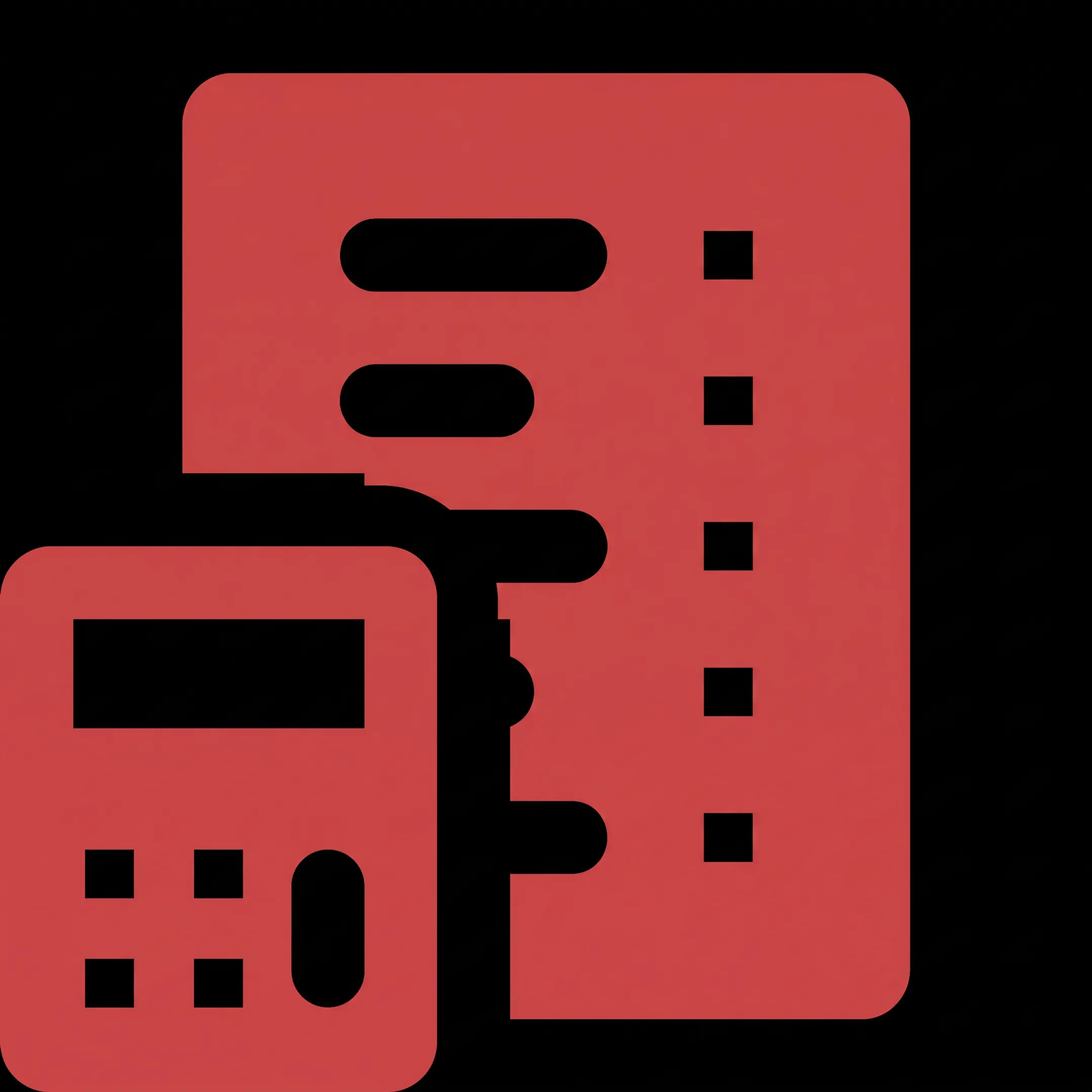Accountant managing remote bookkeeping tasks and financial records