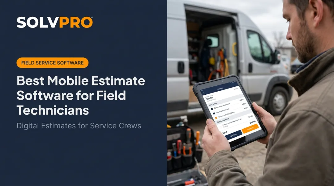 Best Mobile Estimate Software for Field Technicians