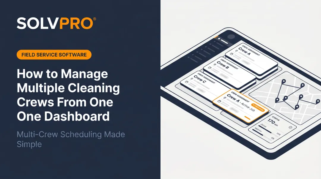 How to Manage Multiple Cleaning Crews From One Dashboard