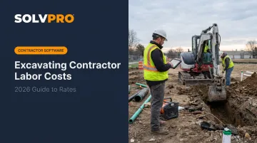 Excavating Contractor Labor Costs: 2026 Guide to Rates