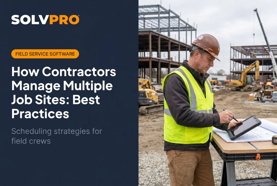 How Contractors Manage Multiple Job Sites: Best Practices