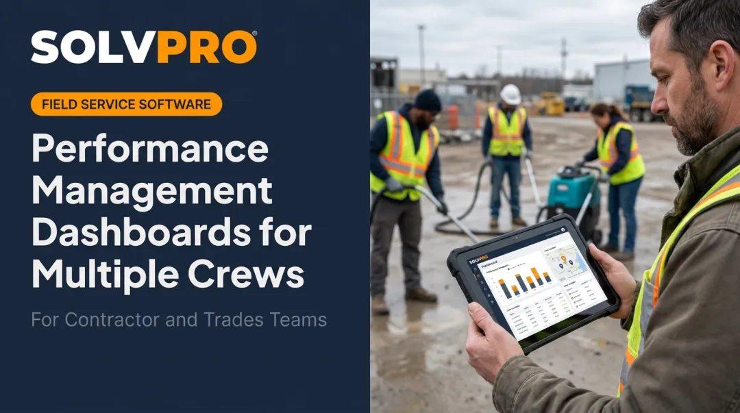 Performance Management Dashboards for Multiple Crews