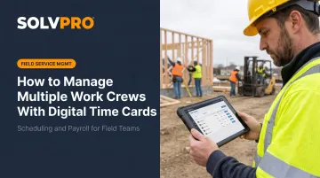 How to Manage Multiple Work Crews With Digital Time Cards