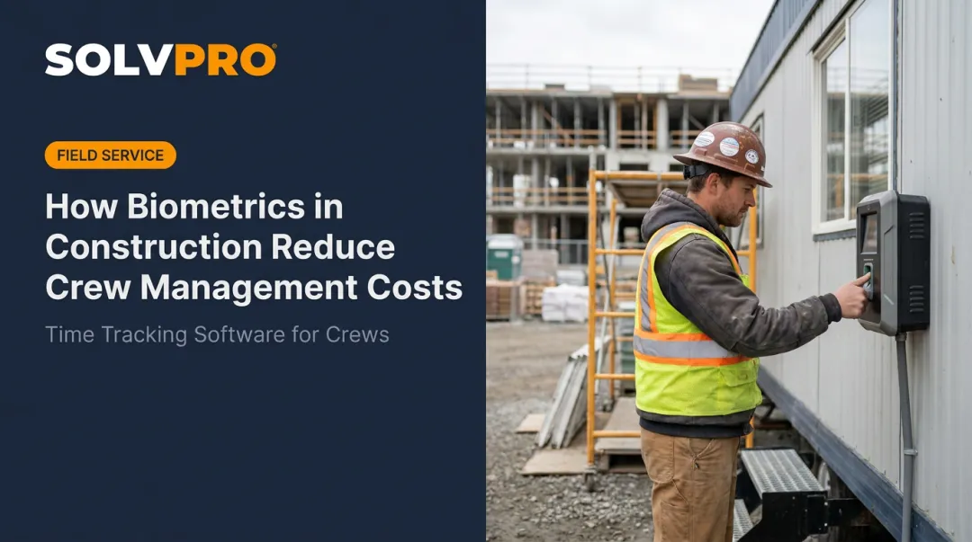 How Biometrics in Construction Reduce Crew Management Costs