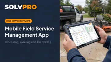 Mobile Field Service Management App