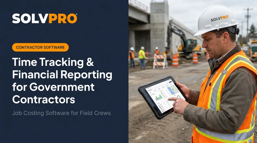 Time Tracking & Financial Reporting for Government Contractors