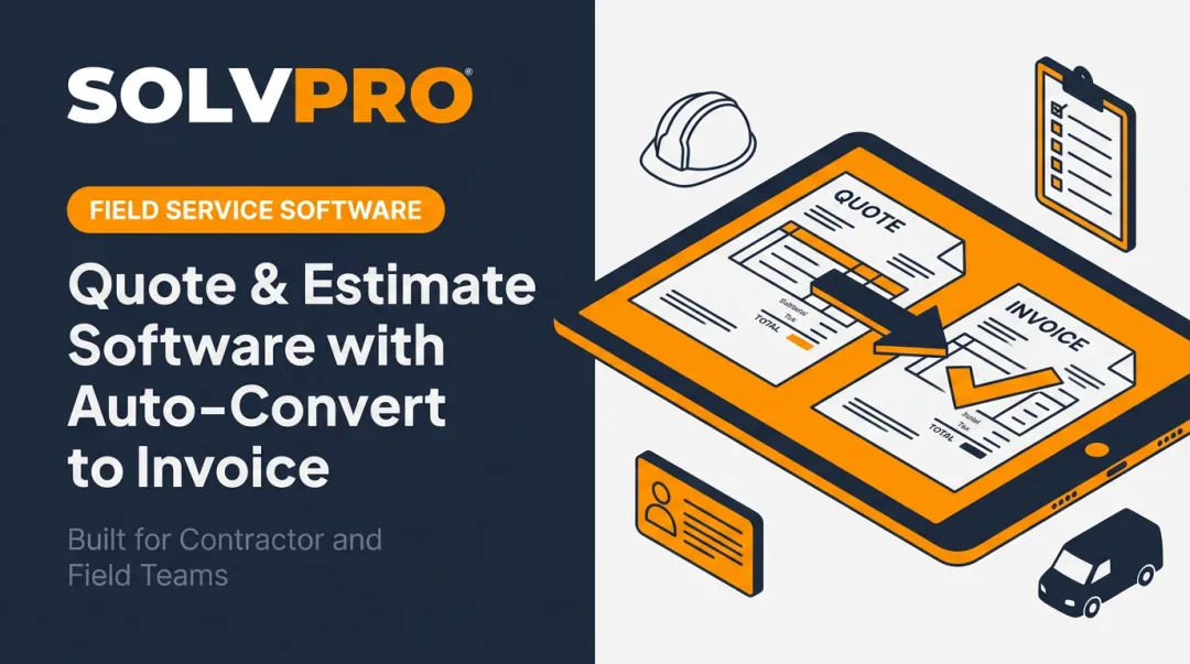 Quote & Estimate Software with Auto-Convert to Invoice