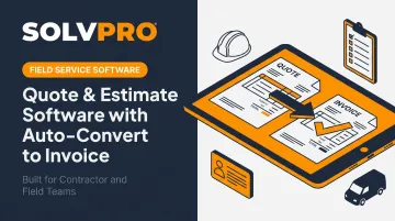 Quote & Estimate Software with Auto-Convert to Invoice