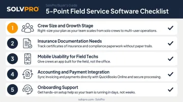 5-factor checklist for choosing the right restoration CRM software