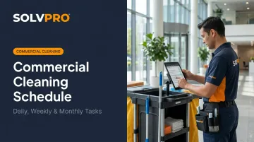 Commercial Cleaning Schedule: Daily, Weekly & Monthly Tasks