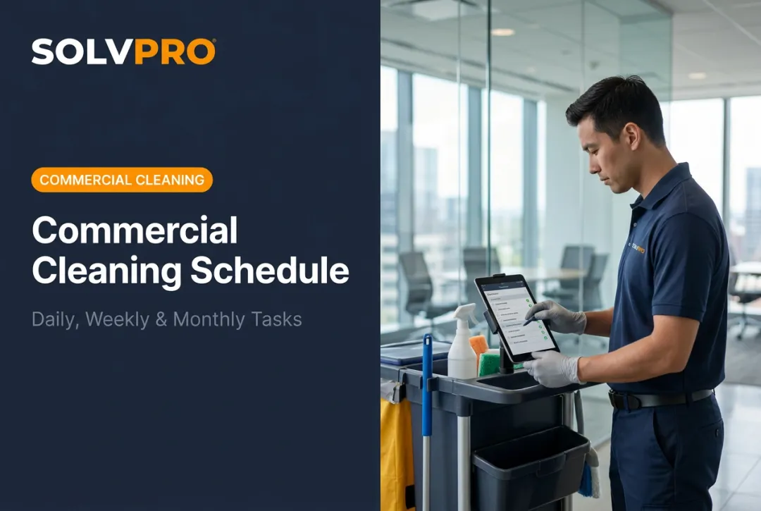 Commercial Cleaning Schedule: Daily, Weekly & Monthly Tasks