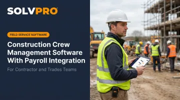 Construction Crew Management Software With Payroll Integration