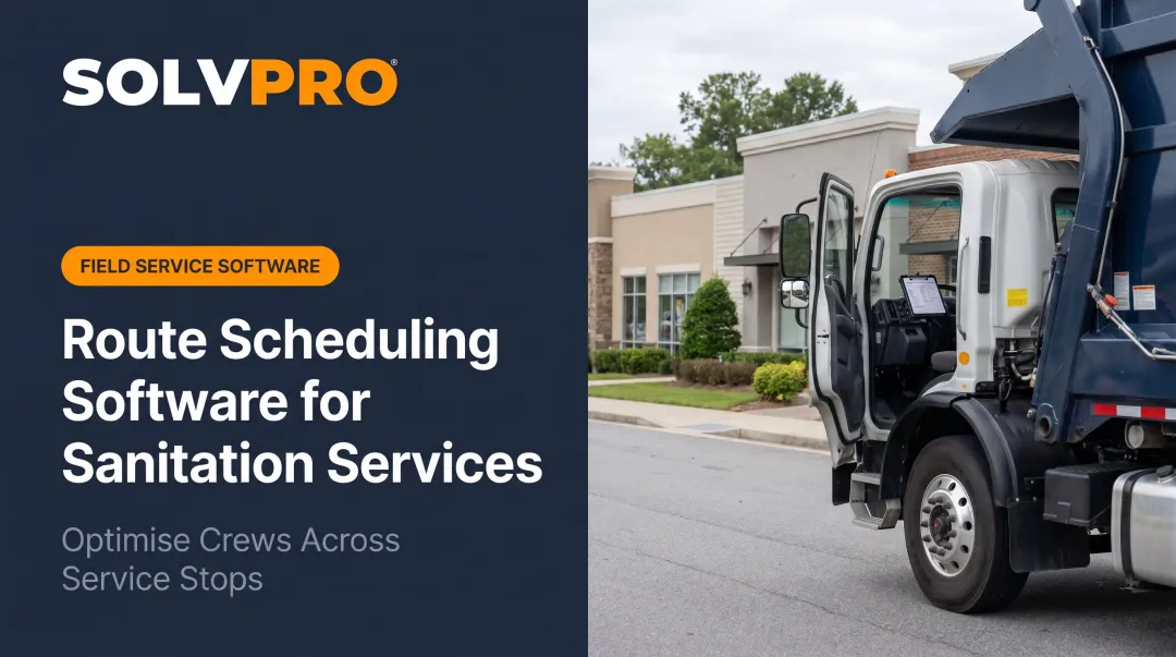 Route Scheduling Software for Sanitation Services