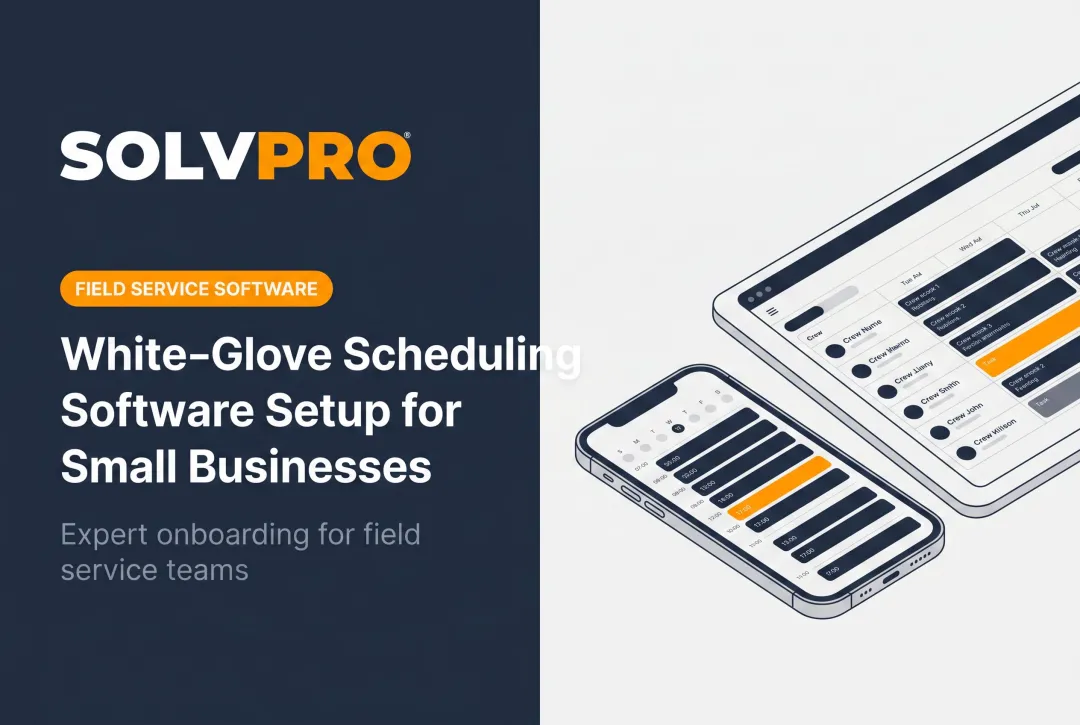 White-Glove Scheduling Software Setup for Small Businesses
