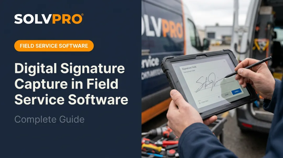 Digital Signature Capture in Field Service Software: Complete Guide