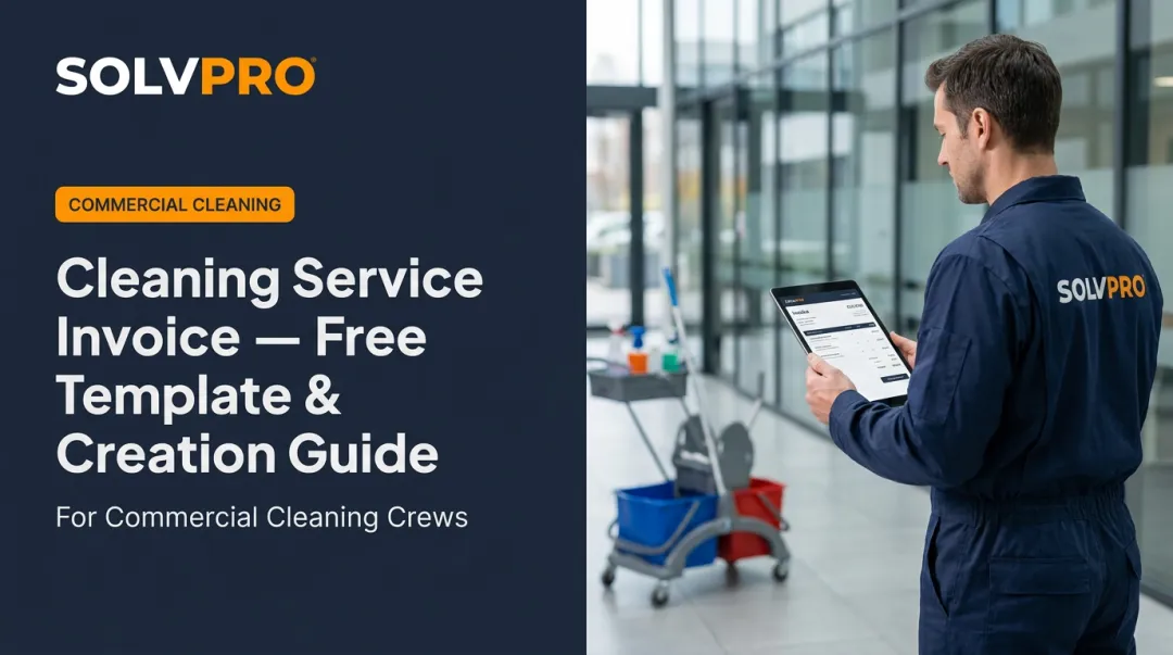 Cleaning Service Invoice — Free Template & Creation Guide