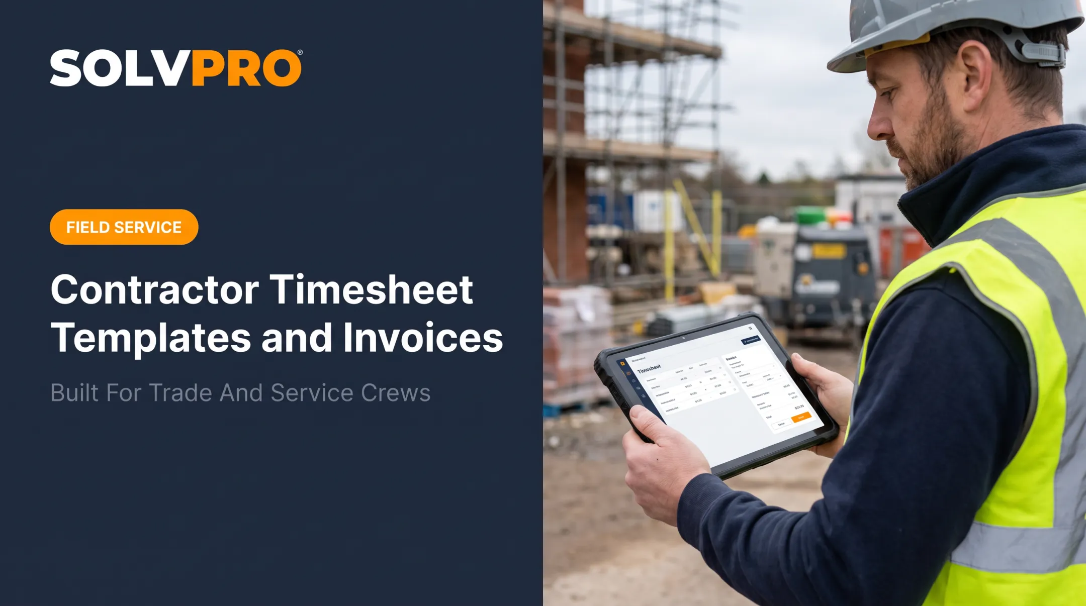Contractor Timesheet Templates and Invoices
