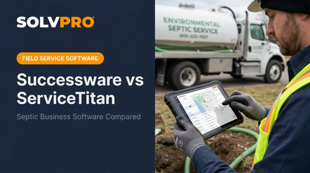 Successware vs ServiceTitan: Septic Business Software Compared