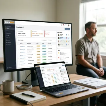 Team monitoring service commitments in software