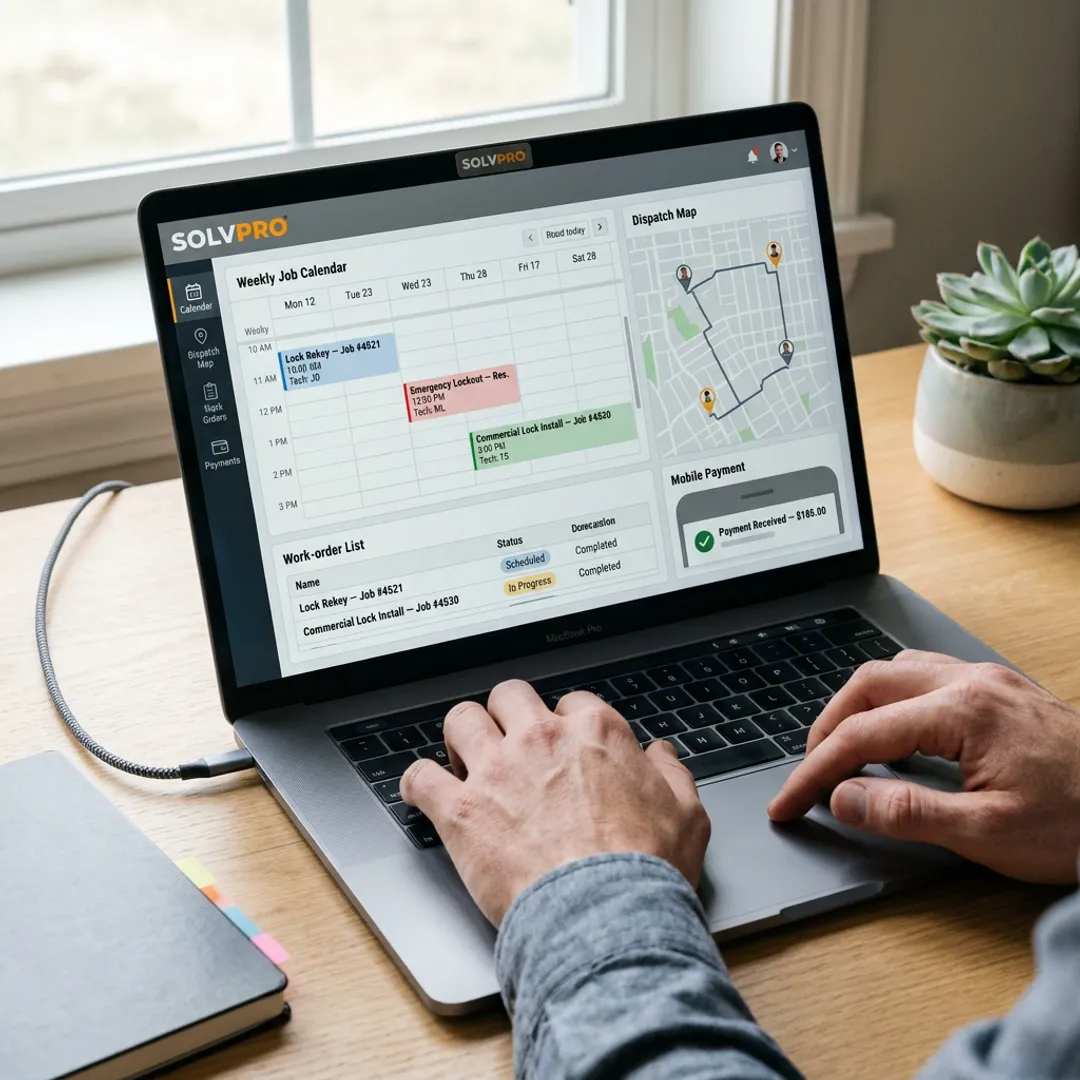 Locksmith Scheduling Software