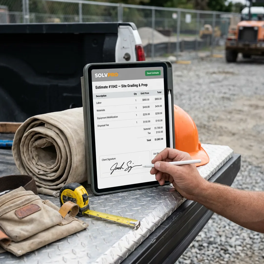 Estimating Software for iPad