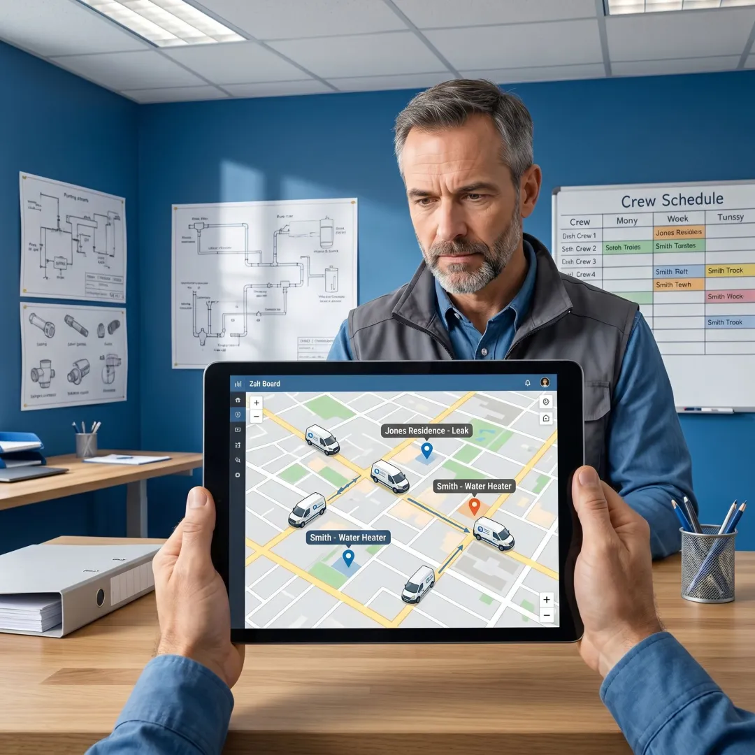 GPS Tracking for Plumbing — Real-Time Visibility & Efficiency