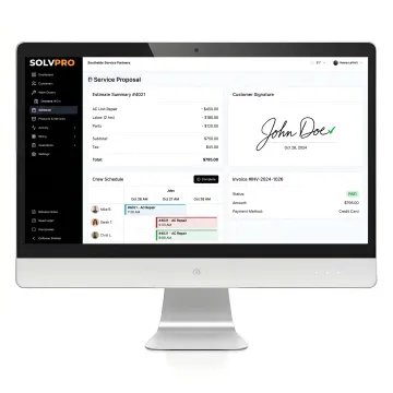 field service proposal software