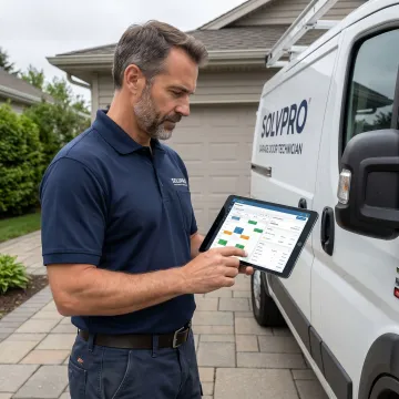 Garage Door Business Management Software — Scheduling & Invoicing