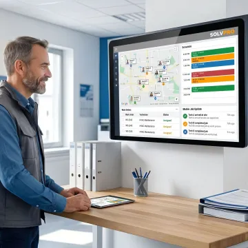 Field Service Management Software with GPS Tracking