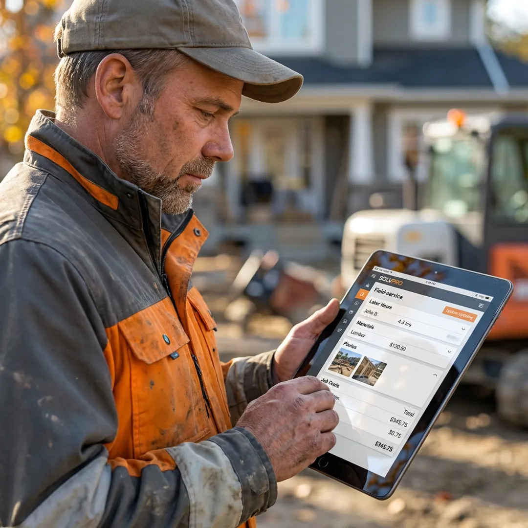 Time and Materials Tracking Software for Construction