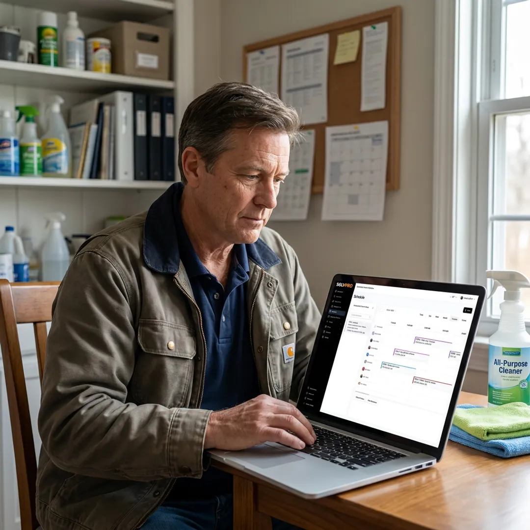 Cleaning Business Scheduling Software