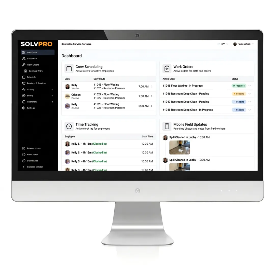 Janitorial Software for Commercial Cleaning Businesses