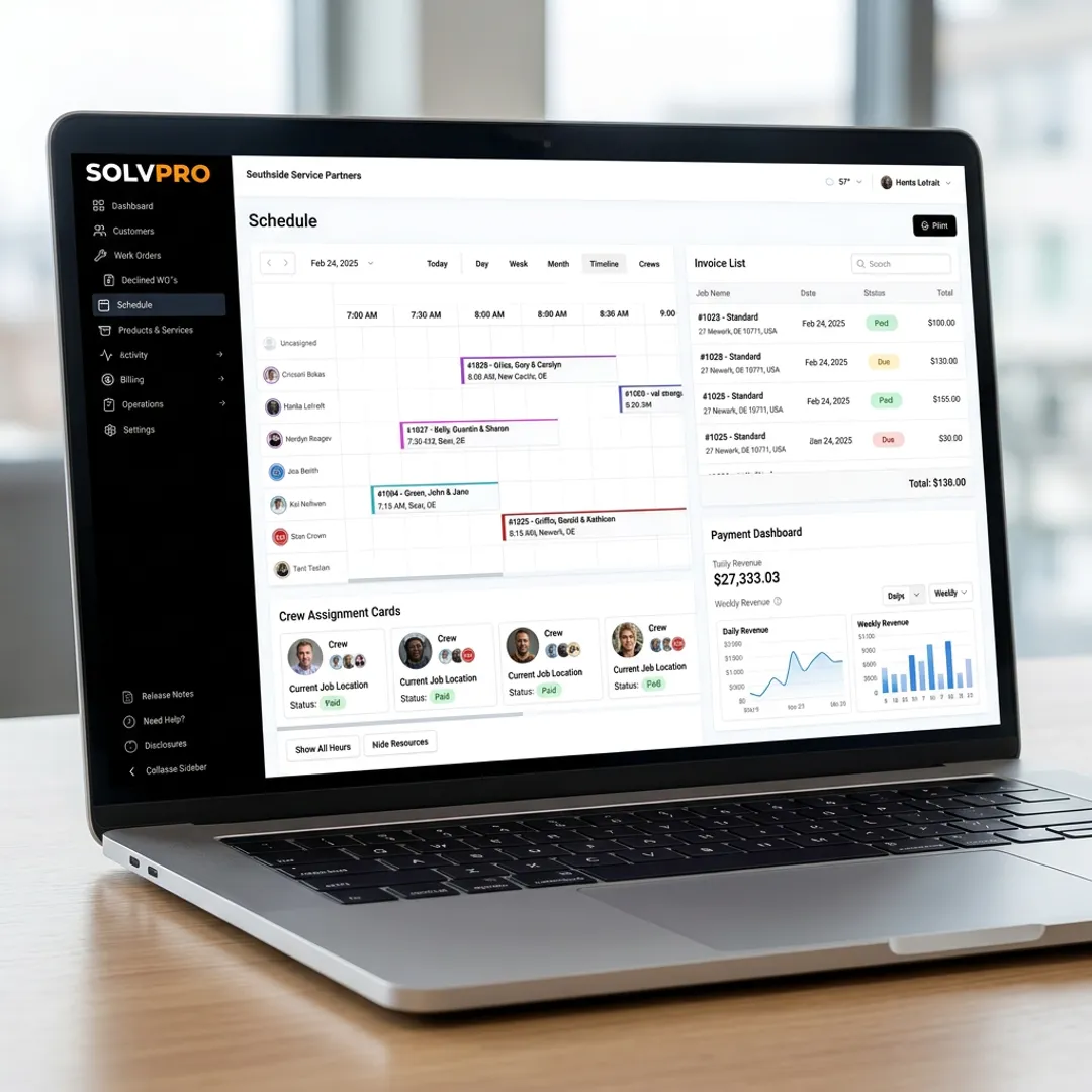Small Business Scheduling and Invoicing Software